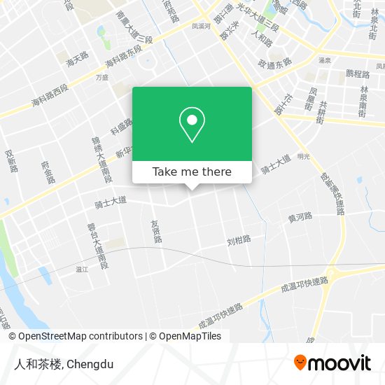 人和茶楼 map