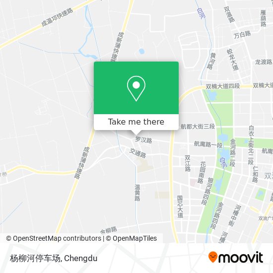 杨柳河停车场 map