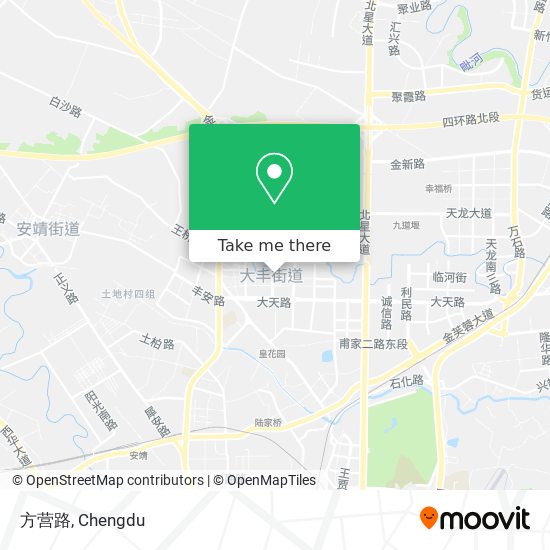 方营路 map