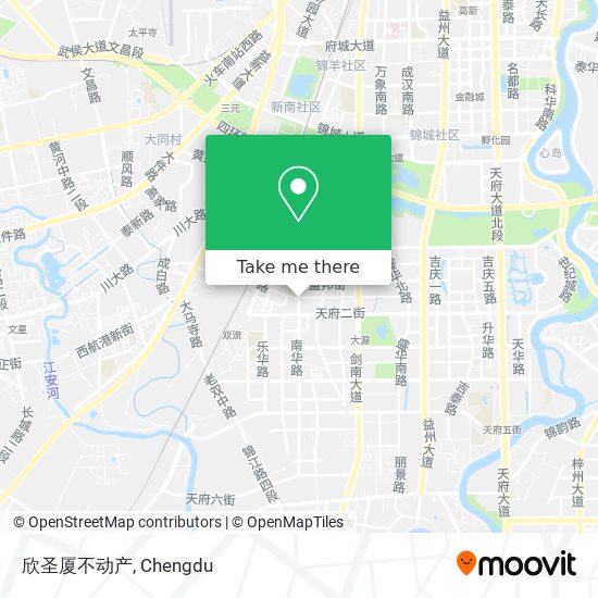 欣圣厦不动产 map