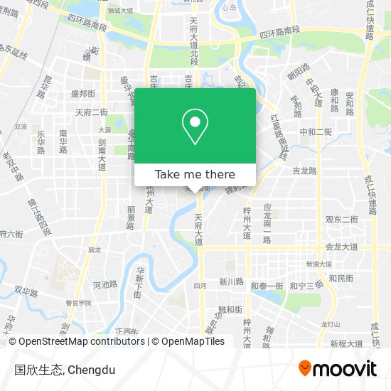 国欣生态 map