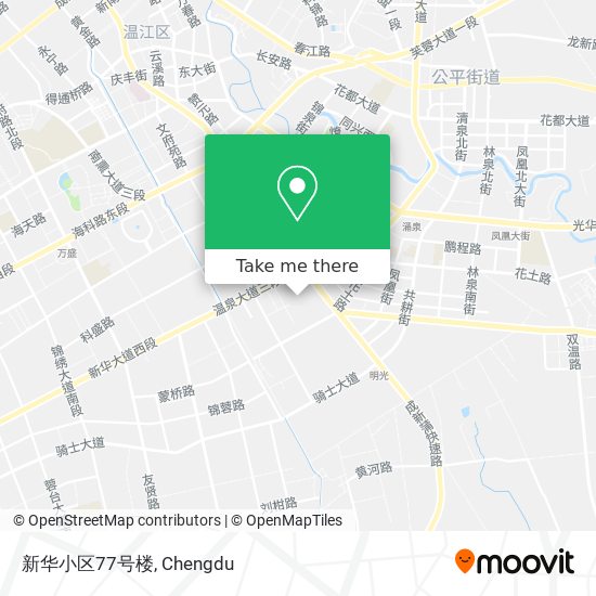 新华小区77号楼 map