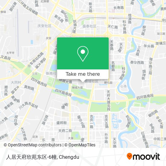 人居天府欣苑东区-6幢 map