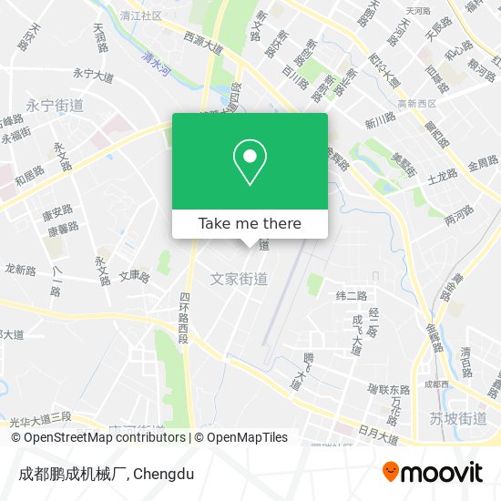 成都鹏成机械厂 map