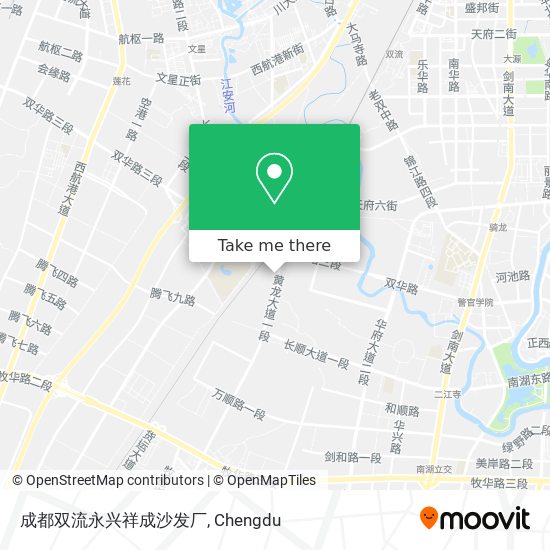 成都双流永兴祥成沙发厂 map