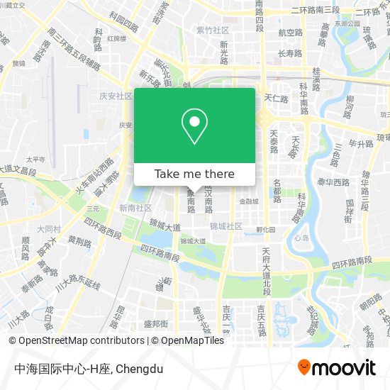 中海国际中心-H座 map