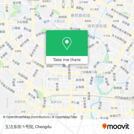 玉洁东街-1号院 map