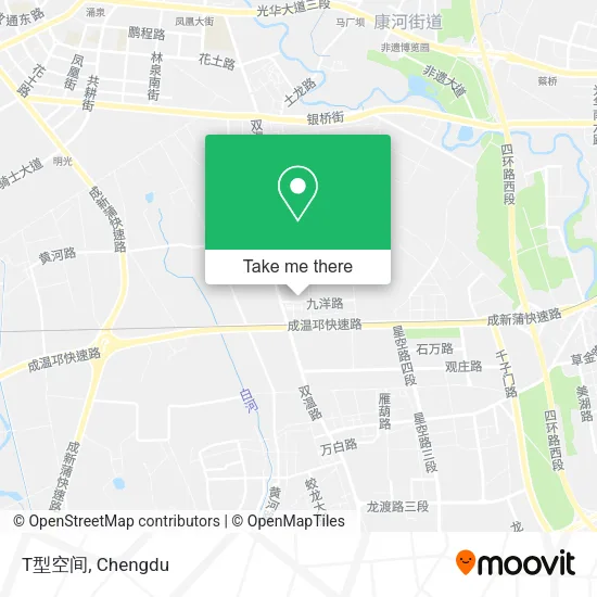 T型空间 map