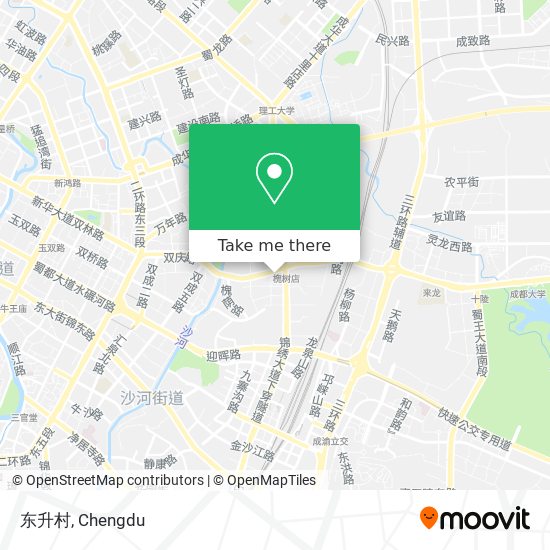 东升村 map