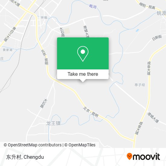 东升村 map