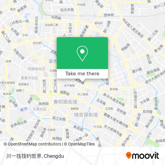 川一筏筏钓世界 map