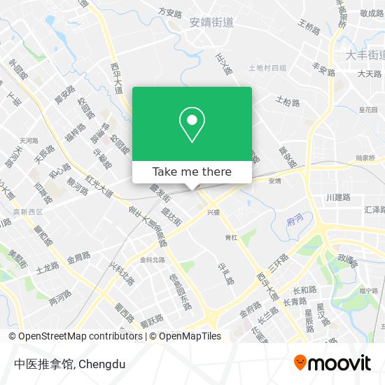 中医推拿馆 map