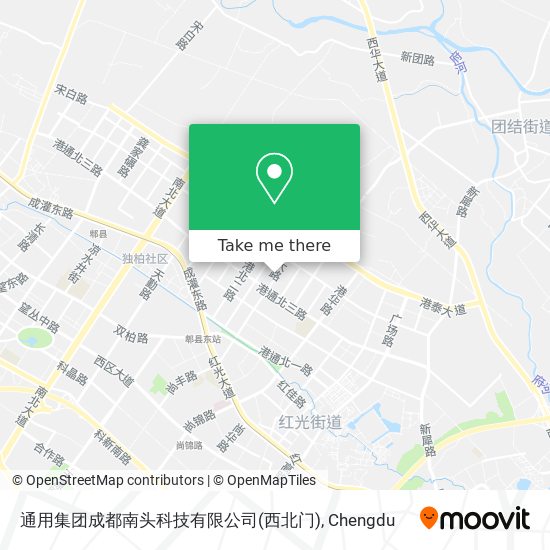 通用集团成都南头科技有限公司(西北门) map
