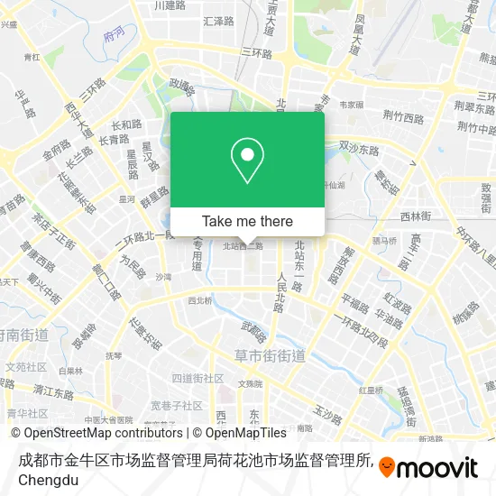 成都市金牛区市场监督管理局荷花池市场监督管理所 map