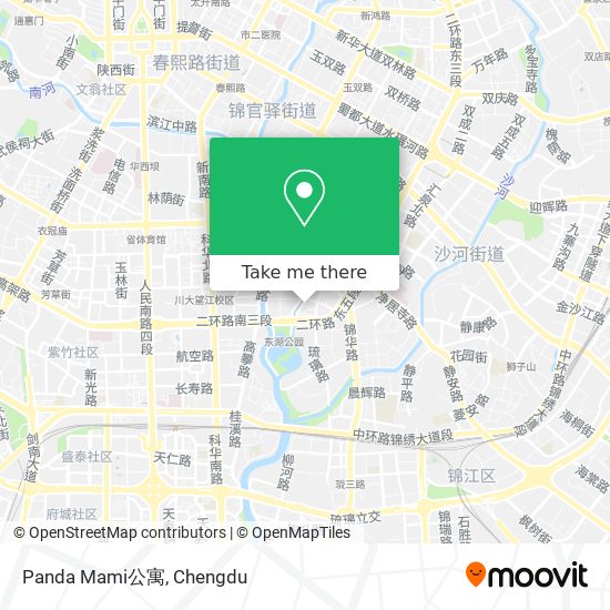 Panda Mami公寓 map