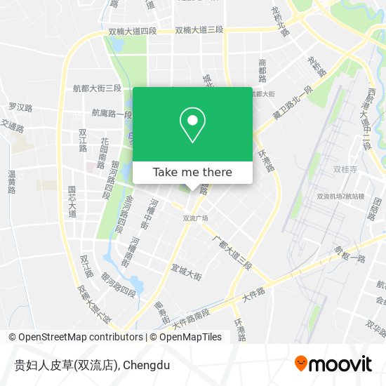 贵妇人皮草(双流店) map