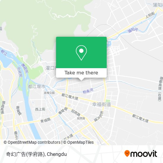 奇幻广告(学府路) map