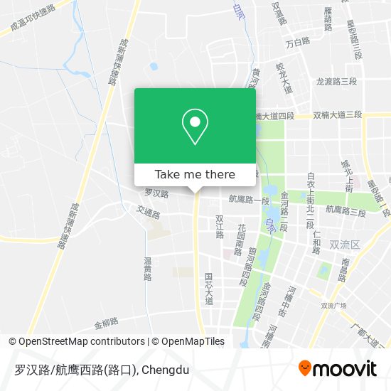 罗汉路/航鹰西路(路口) map