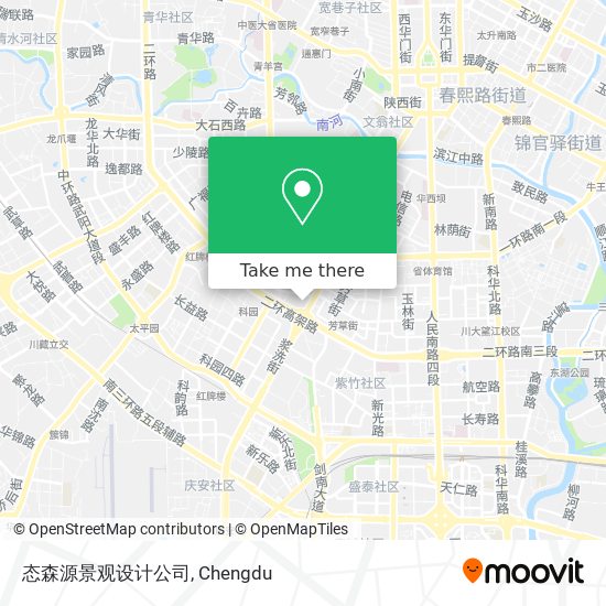 态森源景观设计公司 map
