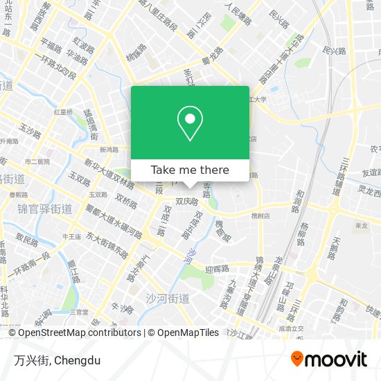 万兴街 map