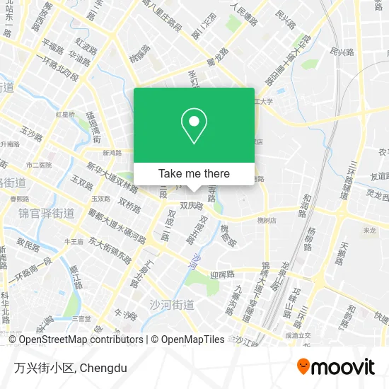 万兴街小区 map