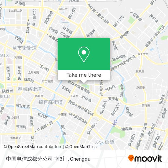 中国电信成都分公司-南3门 map