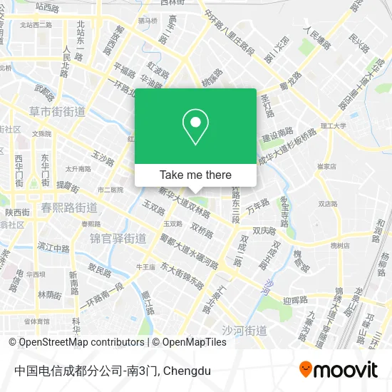 中国电信成都分公司-南3门 map