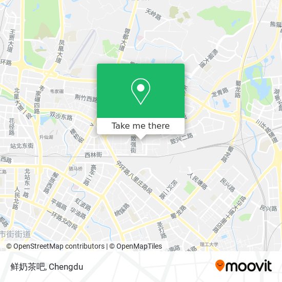 鲜奶茶吧 map