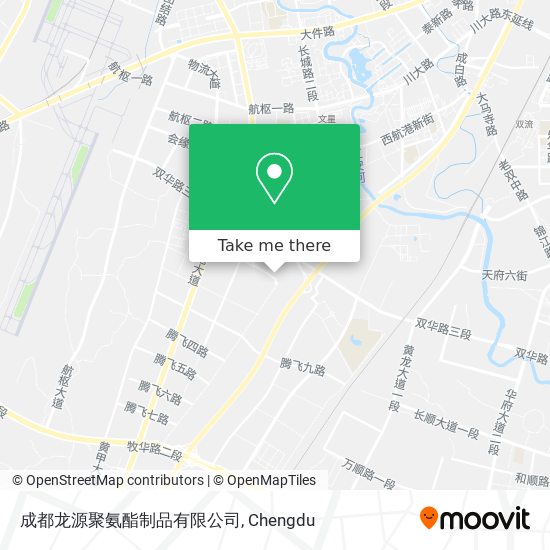 成都龙源聚氨酯制品有限公司 map