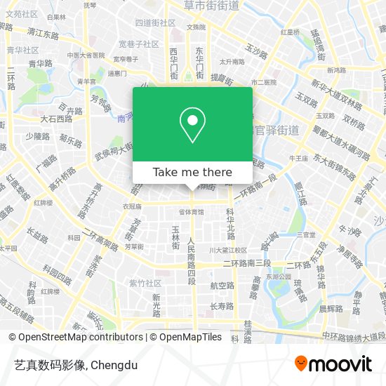 艺真数码影像 map