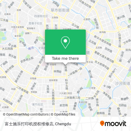 富士施乐打印机授权维修店 map