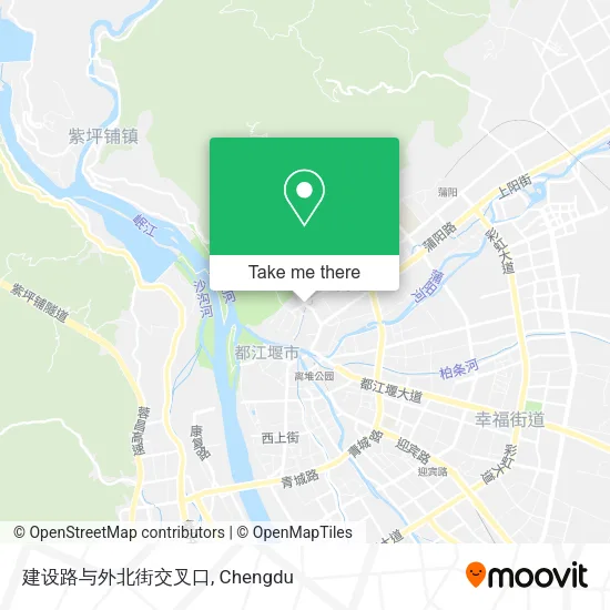 建设路与外北街交叉口 map