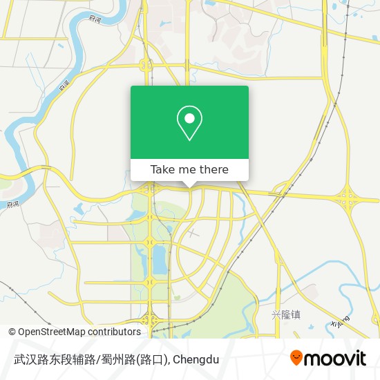 武汉路东段辅路/蜀州路(路口) map