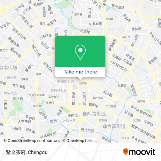 紫金茶府 map
