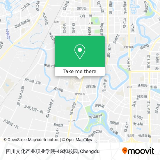 四川文化产业职业学院-4G和校园 map