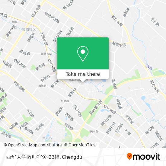 西华大学教师宿舍-23幢 map