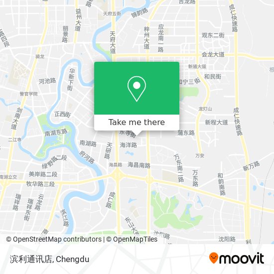 滨利通讯店 map