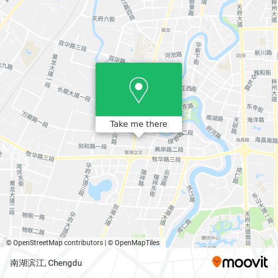 南湖滨江 map