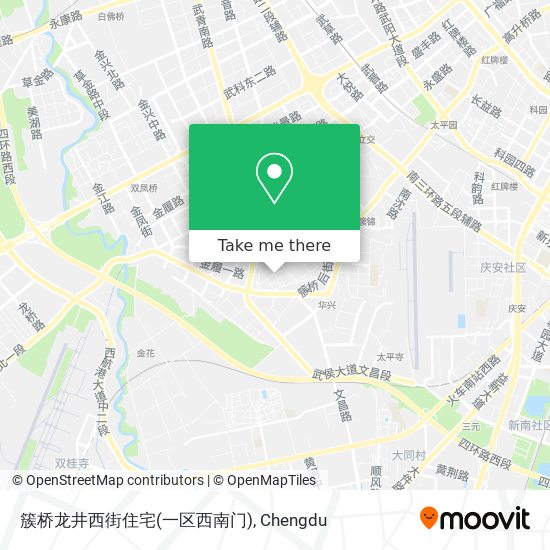 簇桥龙井西街住宅(一区西南门) map