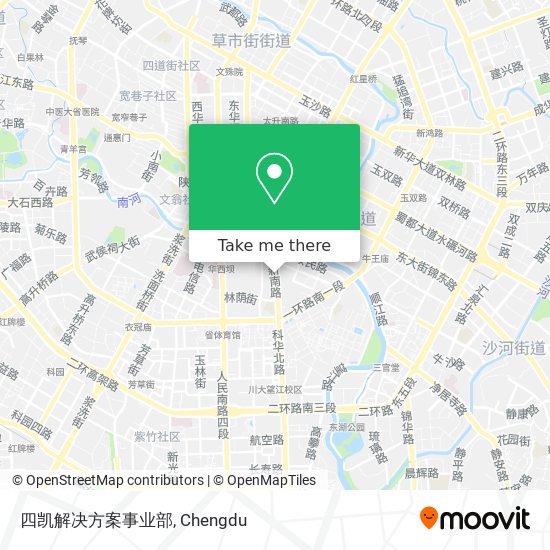四凯解决方案事业部 map