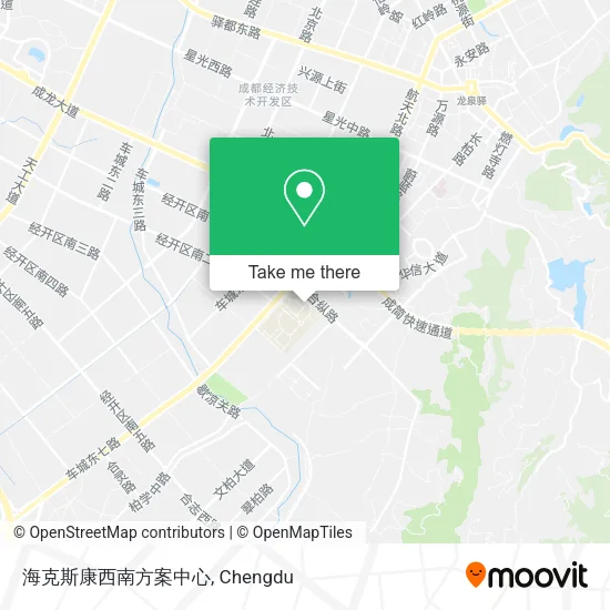 海克斯康西南方案中心 map