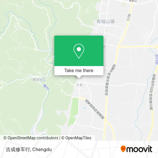 吉成修车行 map