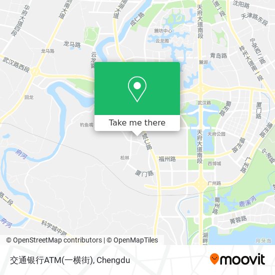 交通银行ATM(一横街) map