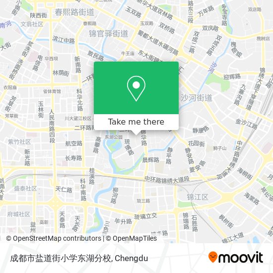 成都市盐道街小学东湖分校 map