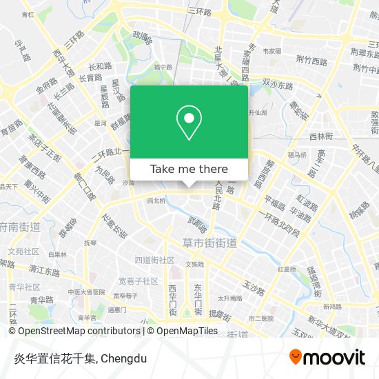 炎华置信花千集 map