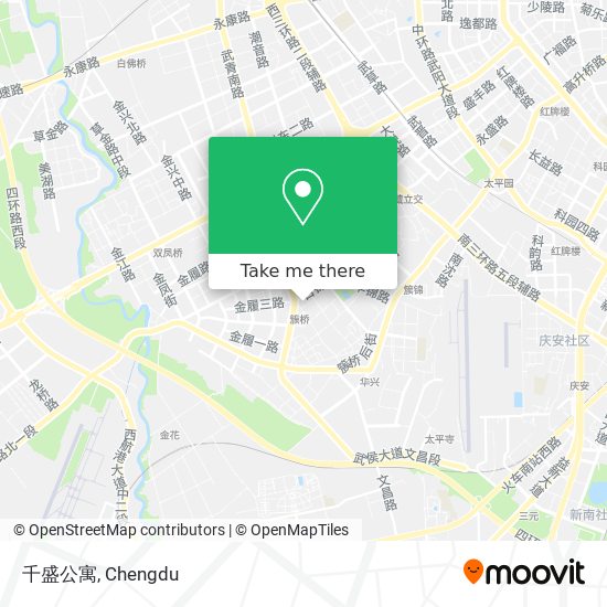 千盛公寓 map