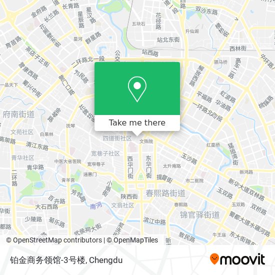 铂金商务领馆-3号楼 map