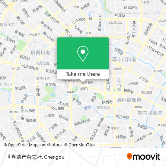 世界遗产杂志社 map