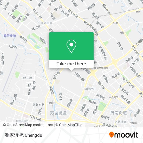 张家河湾 map