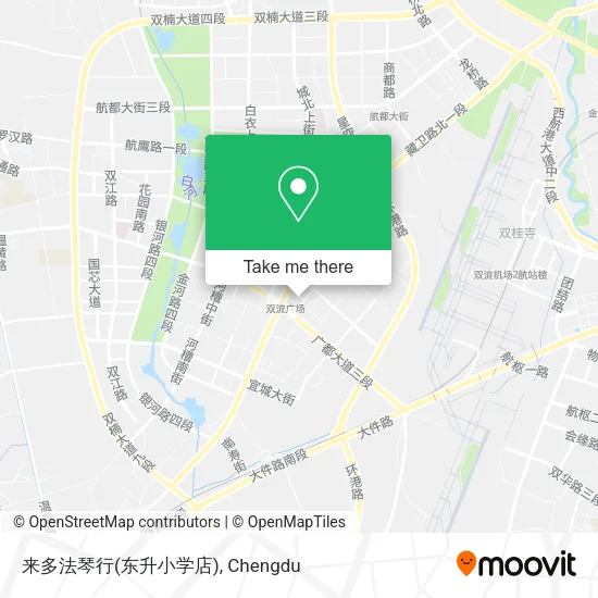 来多法琴行(东升小学店) map